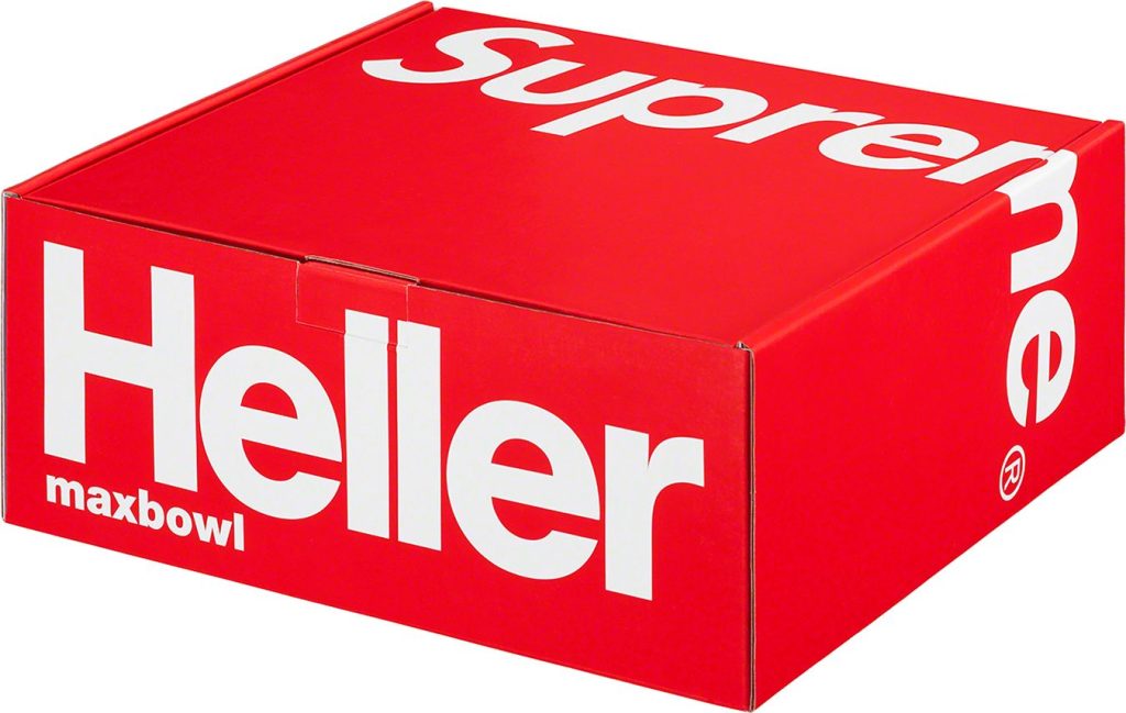 Supreme Heller Bowls (Set of 6) Red Packaging