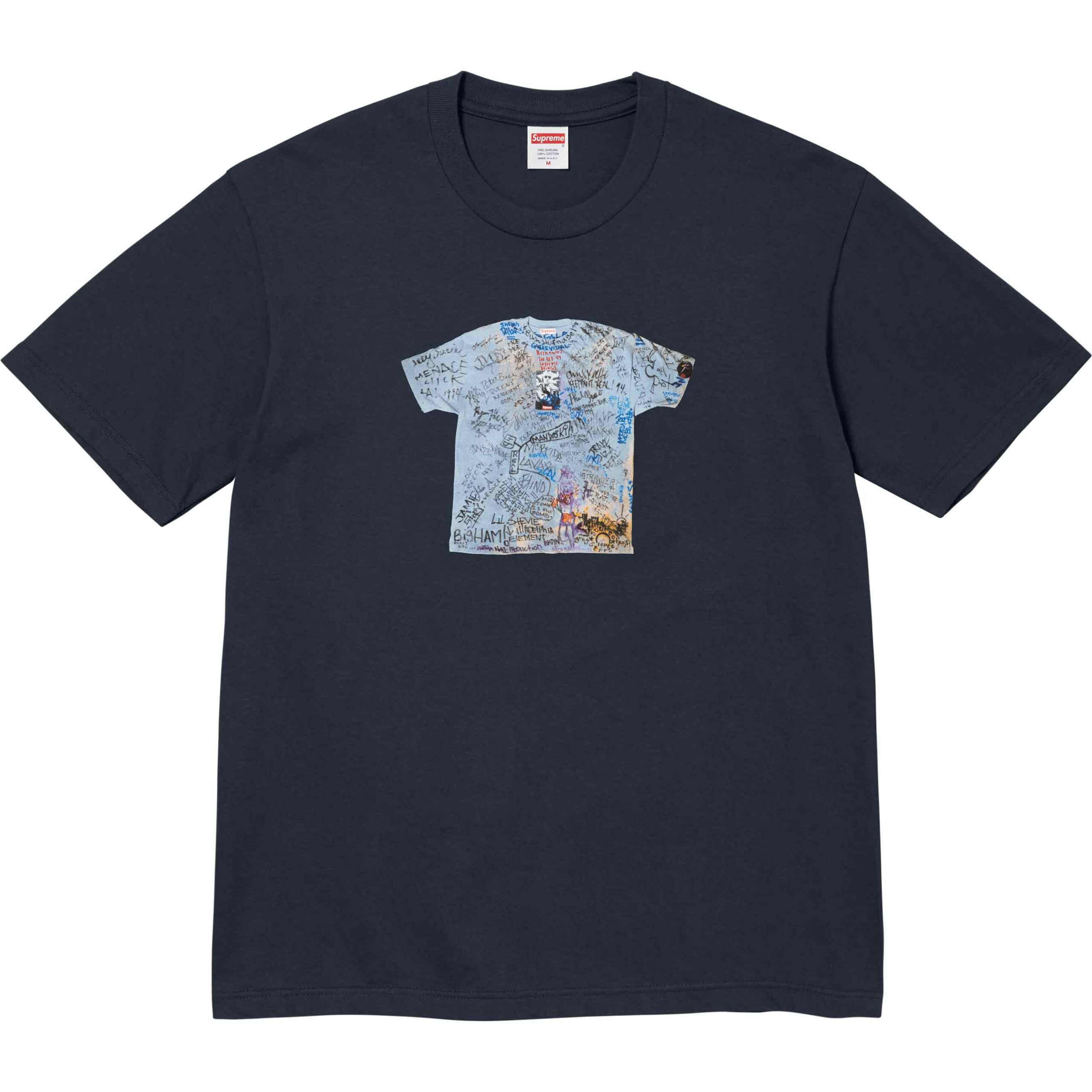 Supreme 30th Anniversary First Tee - Navy
